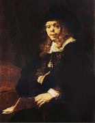Rembrandt van rijn Portrait of Gerard de Lairesse France oil painting artist